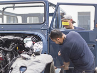 The FJ Company 1974 FJ43 30994 - Restoration - Paint - Assembly